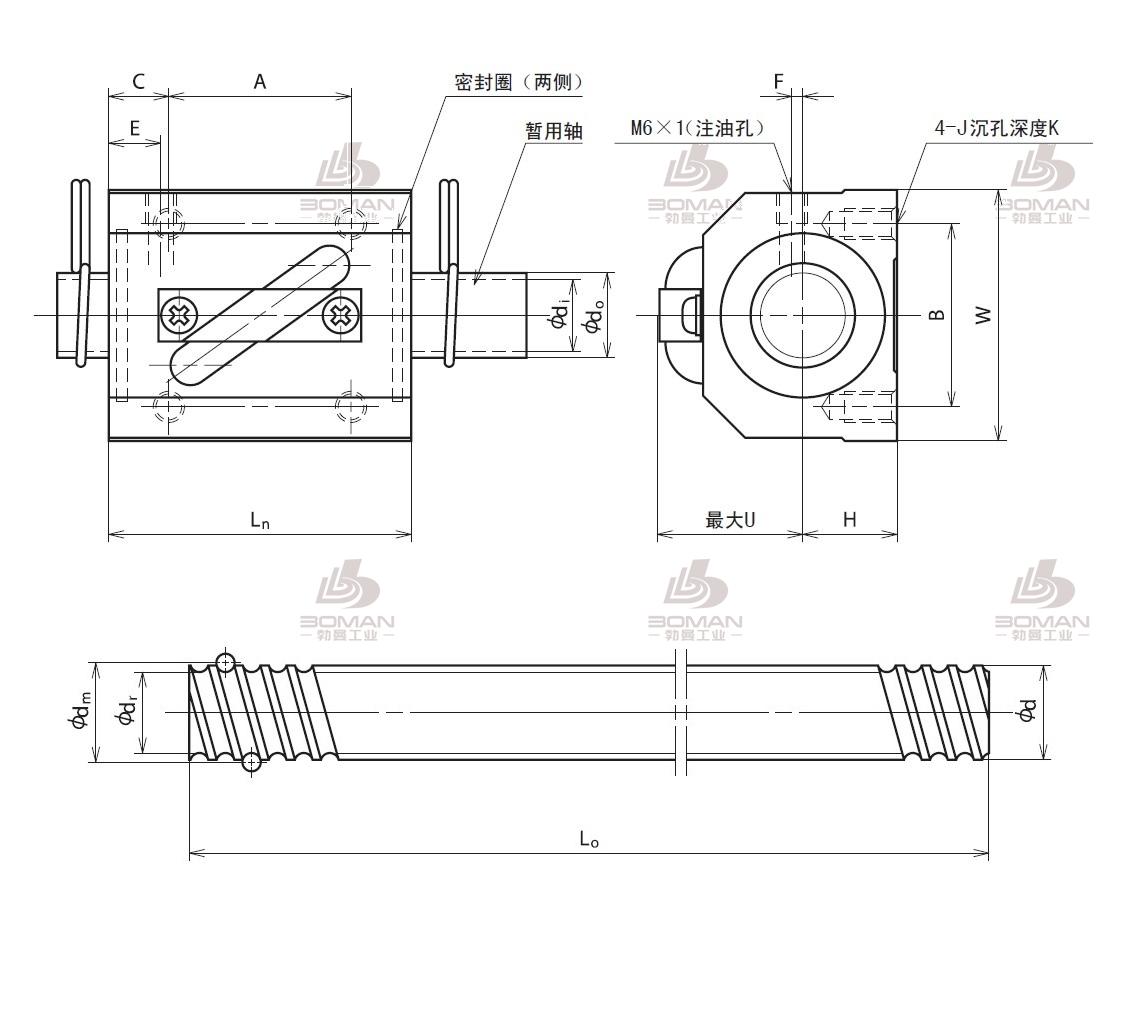 RNSTL3610A2.5S-RNSTL滚珠丝杠