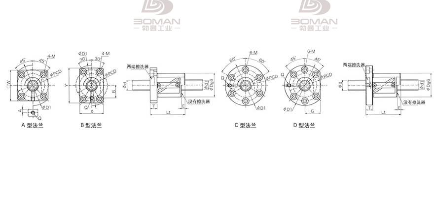 KURODA GR2540AS-AAPR 黑田直径20的丝杆