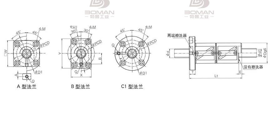 KURODA GR2506ED-CALR 黑田精工丝杆怎么安装视频