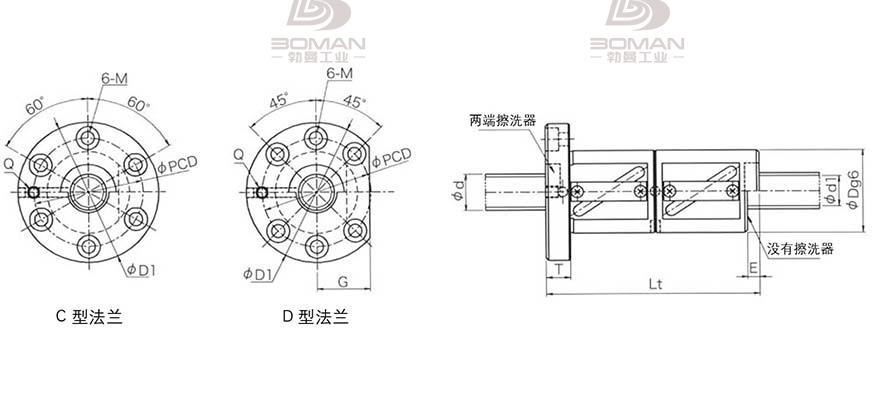 KURODA GR5010ED-CALR kss丝杠和黑田丝杠哪个好