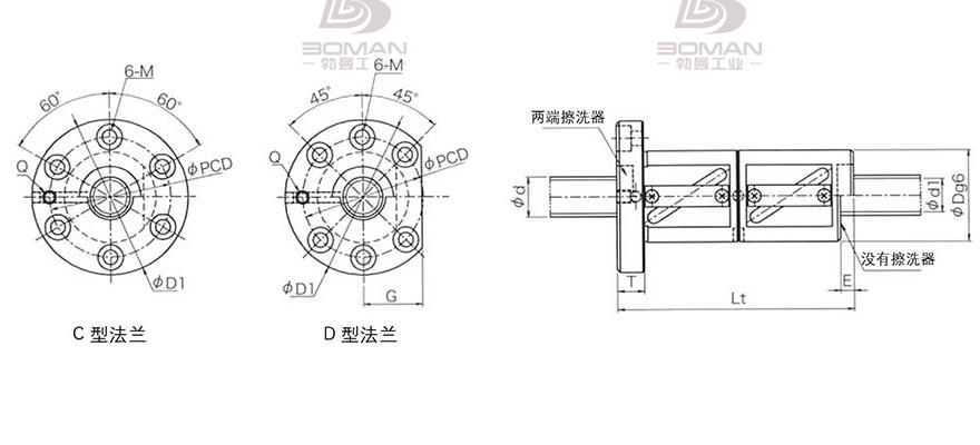 KURODA GR6310ED-CAPR 黑田丝杆代理商