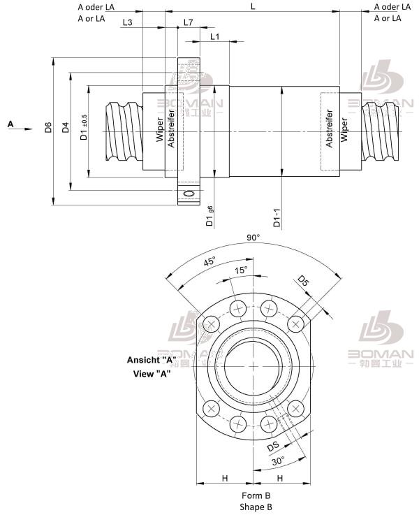 STEINMEYER施坦梅尔 1416/10.50.7,5.4 steinmeyer丝杠中国