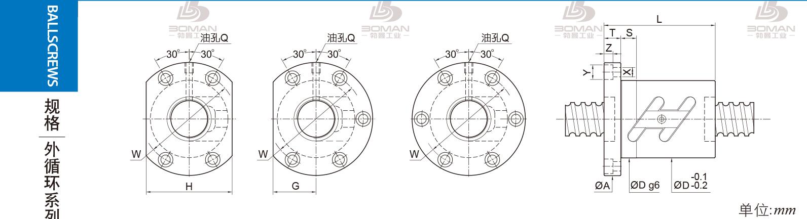 PMI FSWC1605 PMI线轨丝杠