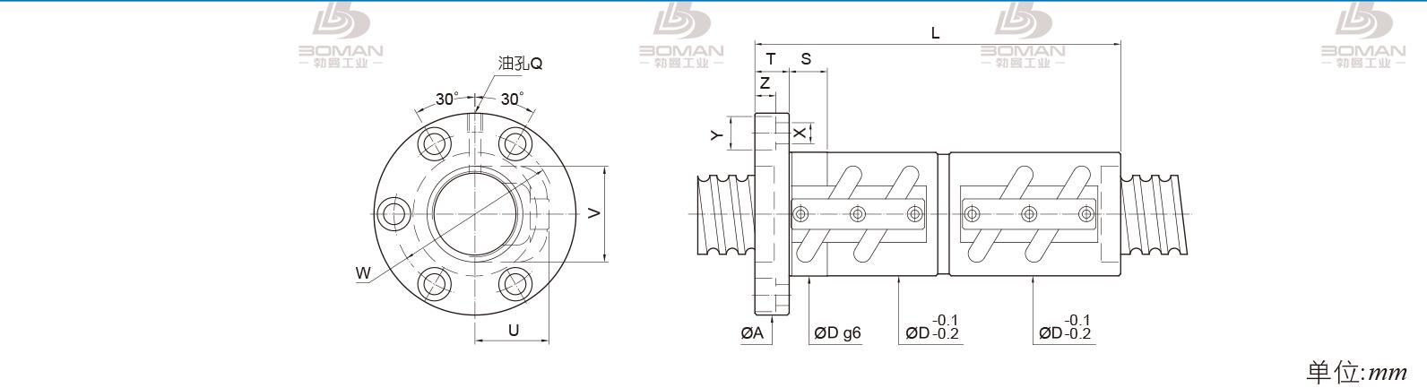 PMI FDVC-3206-3.5 pmi丝杠工作原理