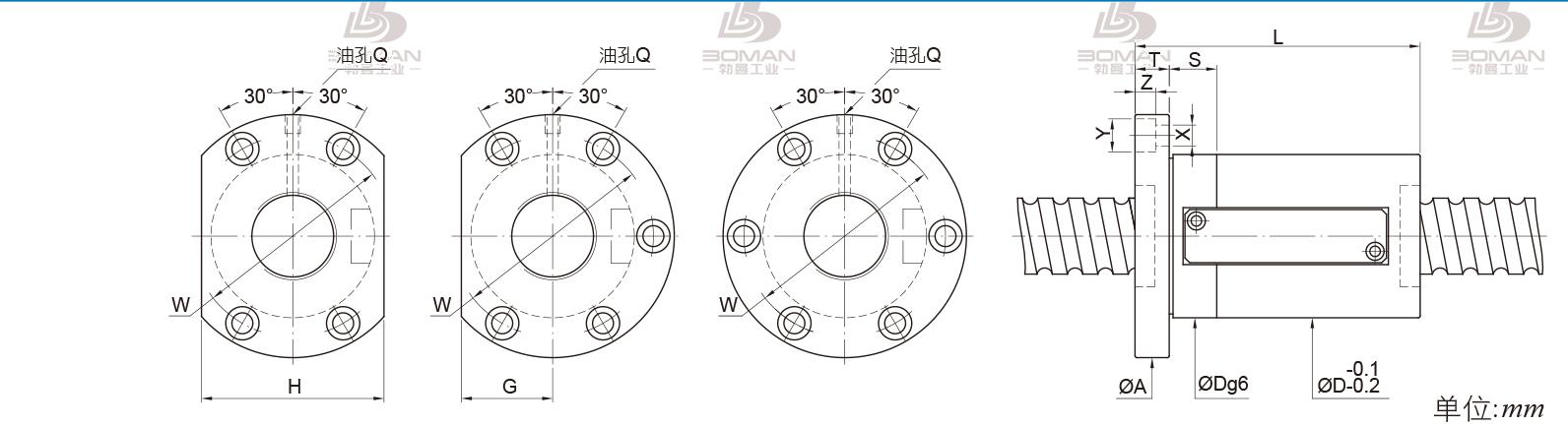 PMI FSWE5010-3.5 丝杆PMI官网