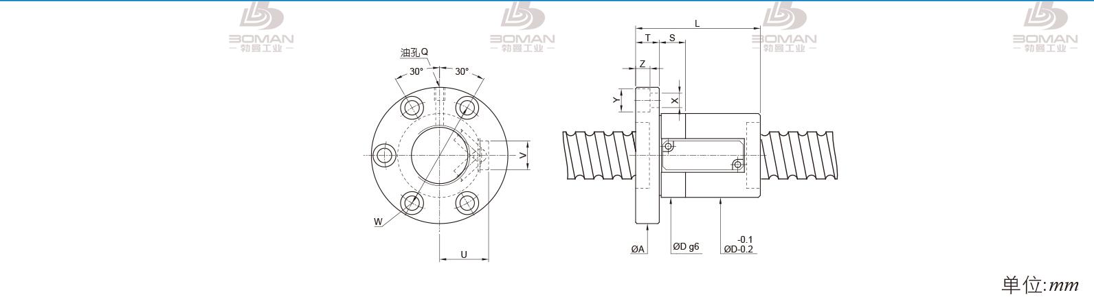 PMI FSVE2020-1.5 pmi滚珠丝杆精度等级