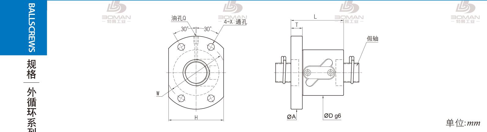 PMI FSWW3610F-3.5P pmi丝杠是哪国的品牌