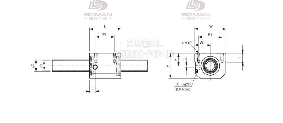 TSK RBSC2806-2.6 tsk滚珠丝杠副