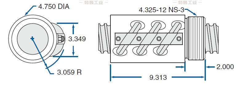 NOOK SBN10257 nook螺旋丝杆升降机