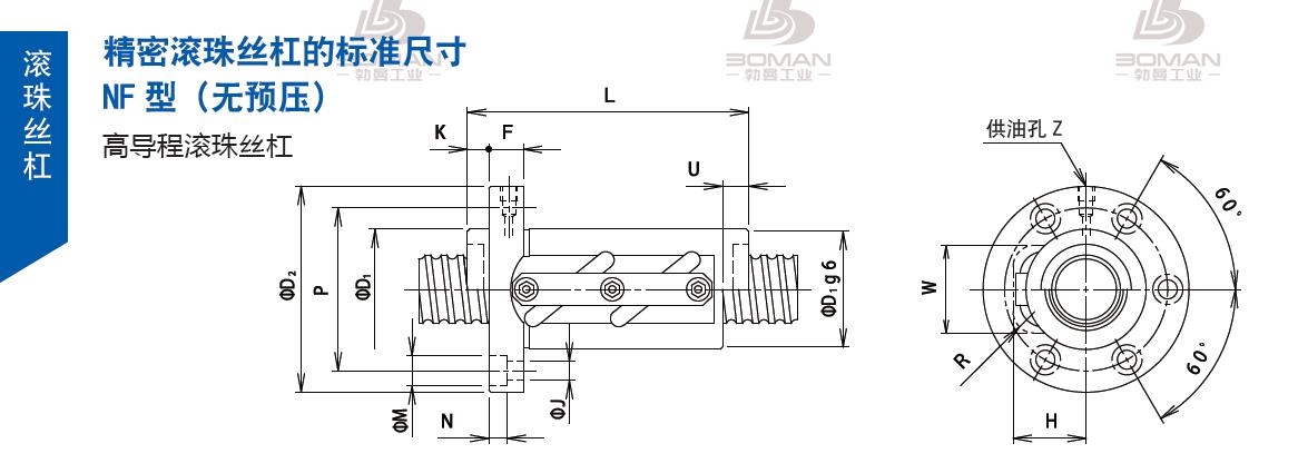 TSUBAKI 20NFA5 tsubaki丝杠