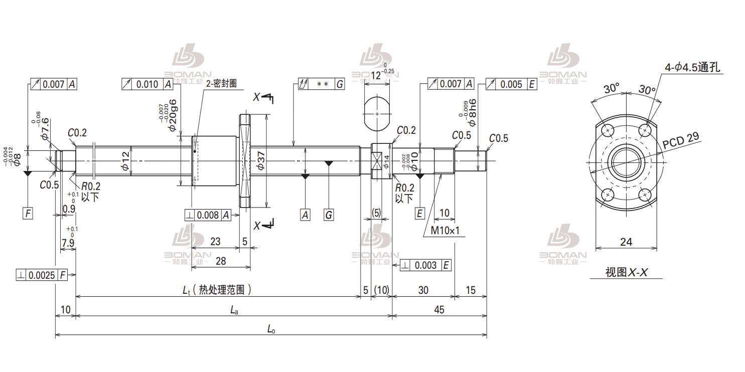 NSK W1202MA-1PY-C3Z2-SA标准滚珠丝杠