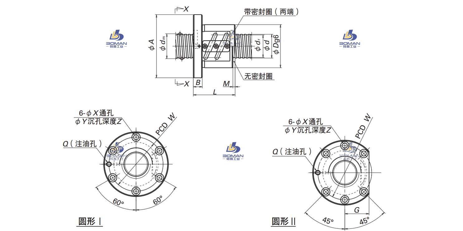 SFT2810-2.5-LSFT滚珠丝杠