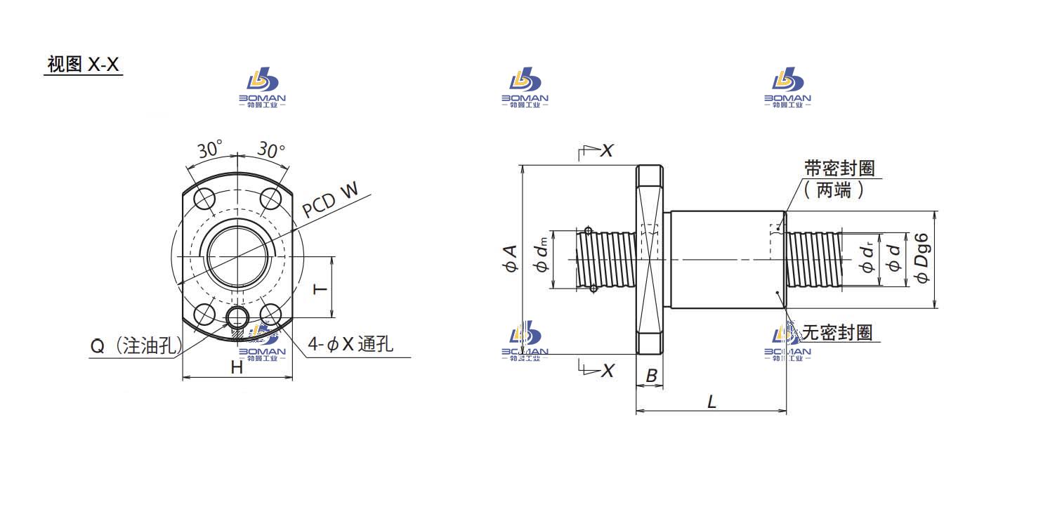 MPFD2002-4-NSK MPFD滚珠丝杠