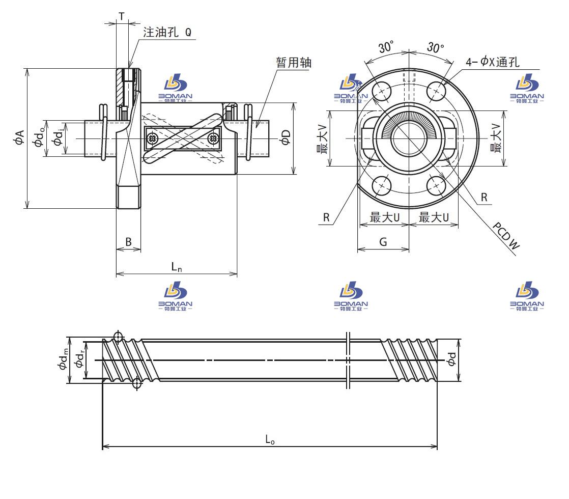 RNFTL2525A3-RNFTL滚珠丝杠