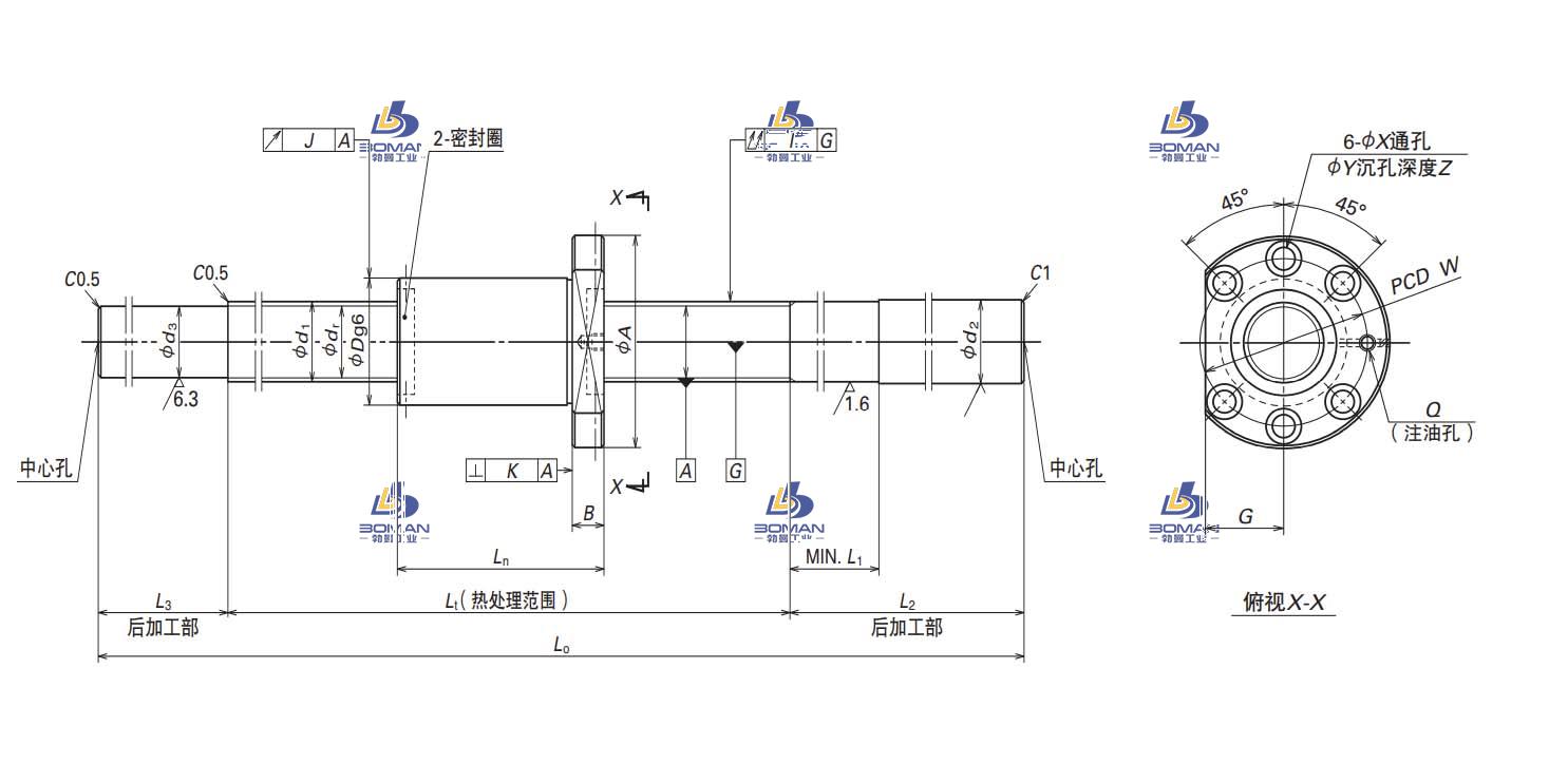 W5026SS-3ZY-C5Z10-NSK末端未加工品